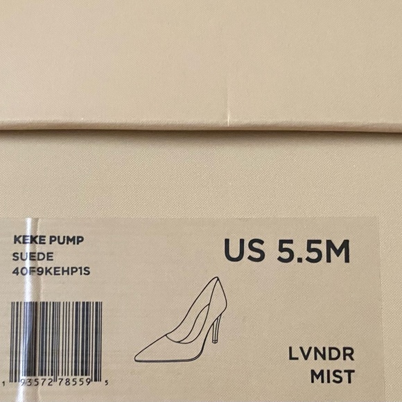 New lavender Michael Kors heels - Picture 3 of 4